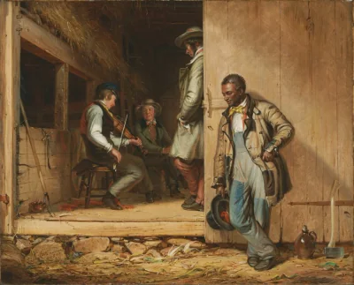Le Pouvoir de la musique — William Sidney Mount (1847) — oil on canvas, Cleveland Museum of Art