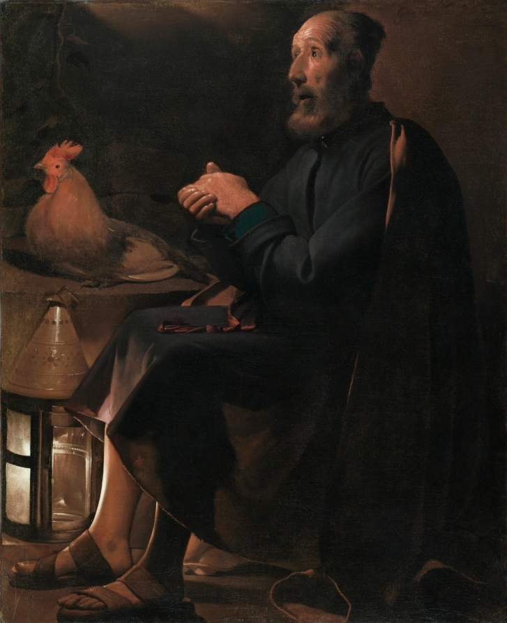 Saint Pierre repentant