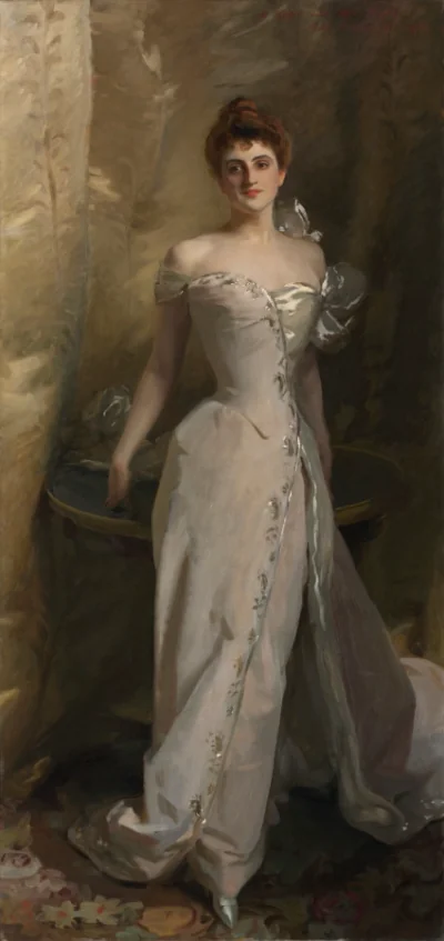 Portrait de Lisa Colt Curtis — John Singer Sargent (1898) — oil on canvas, Cleveland Museum of Art