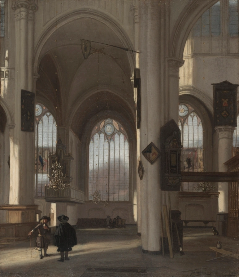 Intérieur d'une église