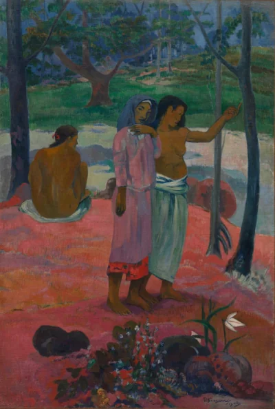 L'Appel — Paul Gauguin (1902) — oil on fabric, Cleveland Museum of Art