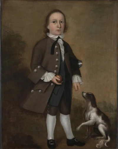 Jeremiah Belknap — Joseph Badger (1753) — oil on canvas, Cleveland Museum of Art