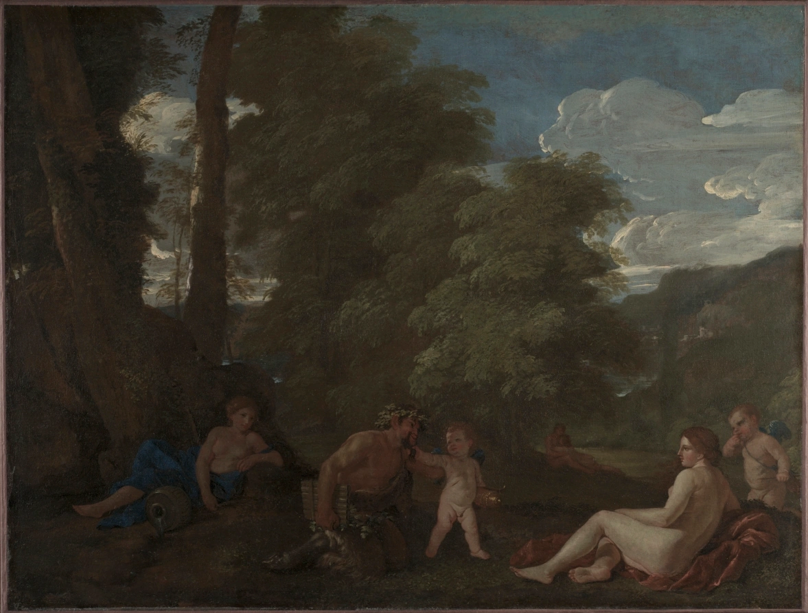 Nymphes et un satyre (Amor Vincit Omnia)