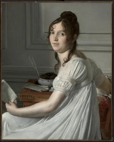 Sophie Crouzet — Louis Hersent (1796) — oil on fabric, Cleveland Museum of Art