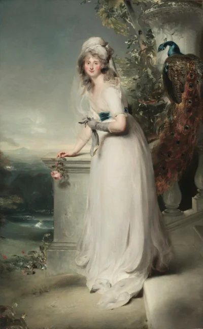Portrait de Catherine Grey, lady Manners — Thomas Lawrence (1794) — oil on canvas, Cleveland Museum of Art