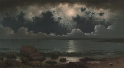 Point Judith, Rhode Island — Martin Johnson Heade (1867) — oil on canvas, Cleveland Museum of Art