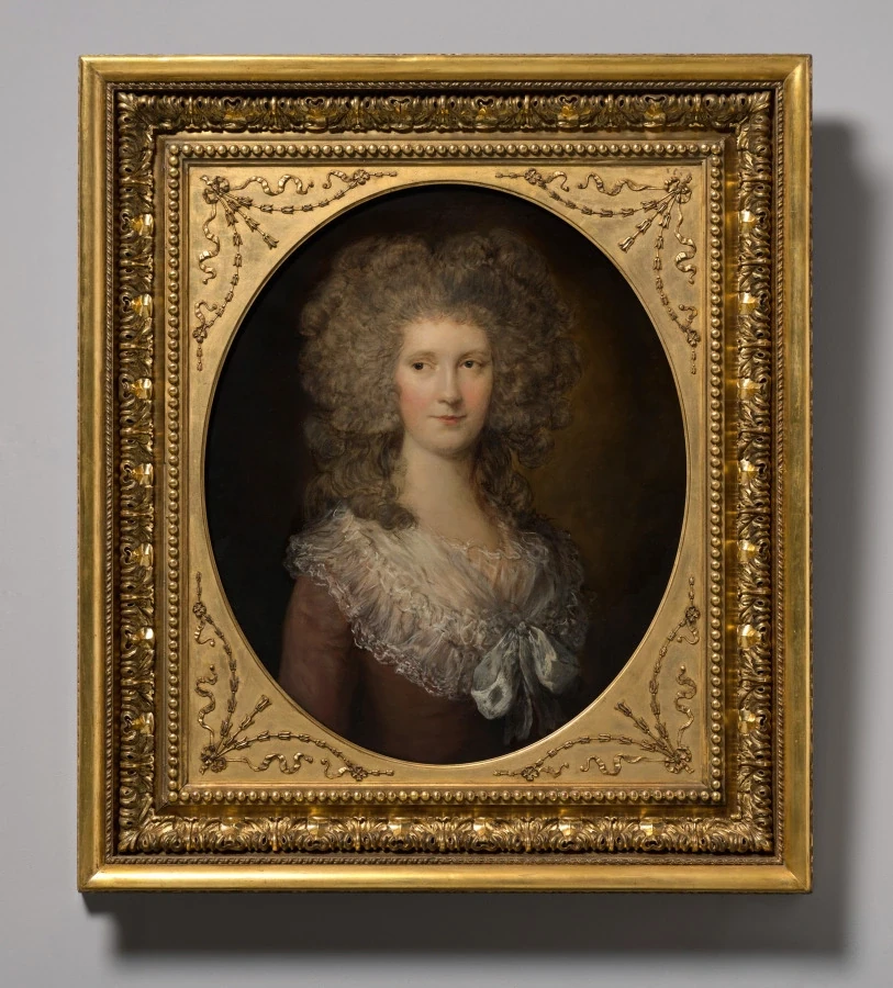 Portrait de Mary Anne Jolliffe — Gainsborough Dupont (1788) — oil on canvas, Cleveland Museum of Art