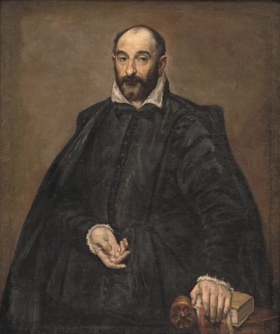 Mandsportræt — El Greco (1570) — Olie på lærred, Sal 201B