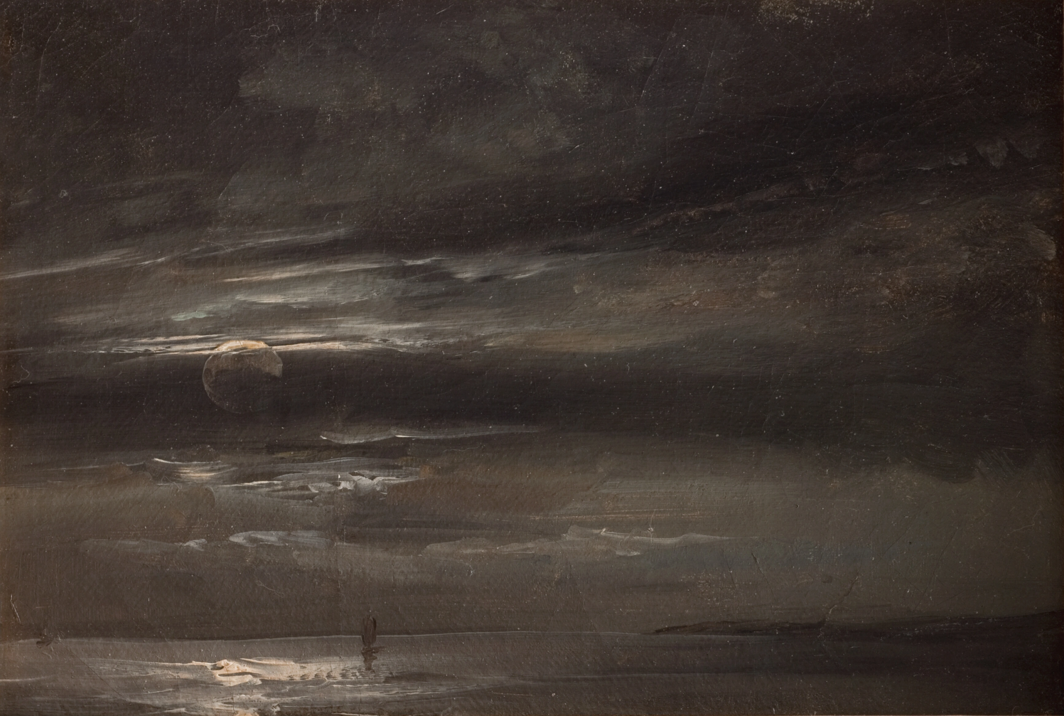 Måneskin over havet