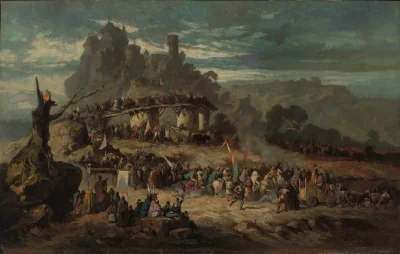 Le Départ des croisés — Nehlig, Victor (1860) — Paintings, Smithsonian