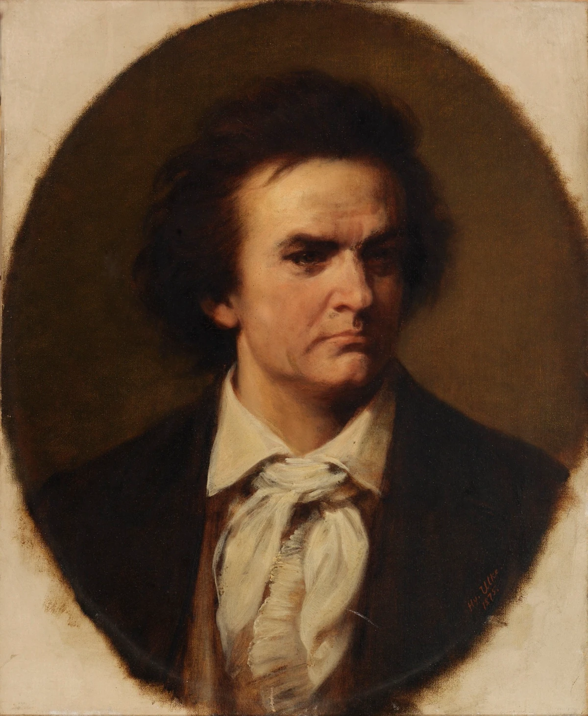 Ludwig Van Beethoven — Beethoven, Ludwig Von, Ulke, Henry (1870) — Paintings, Smithsonian
