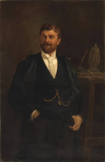 Gaetano Trentanova — Trentanova, Gaetano, Costaggini, Filippo (1890) — Paintings, Smithsonian