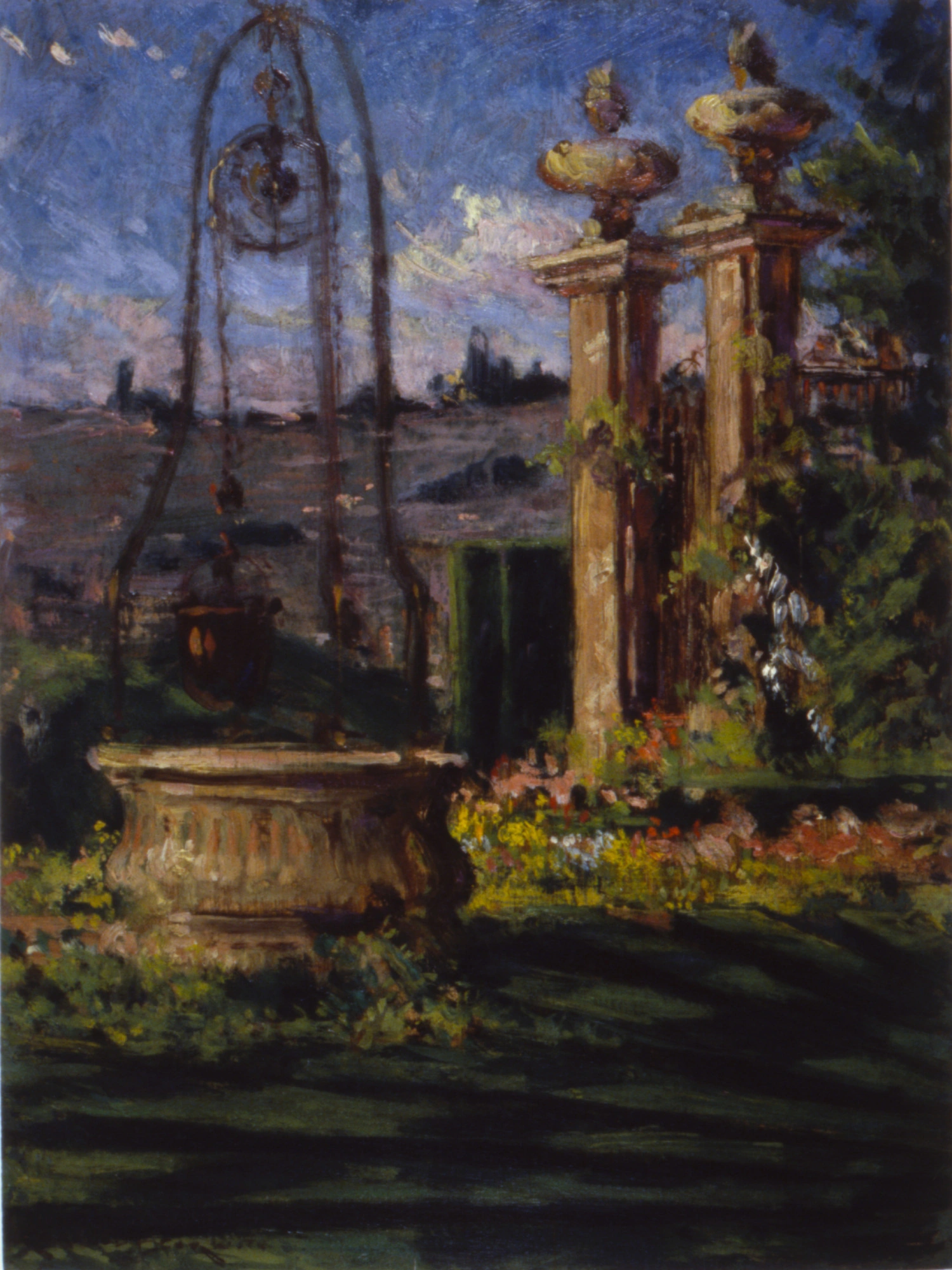Dans les jardins de la Villa Palmieri