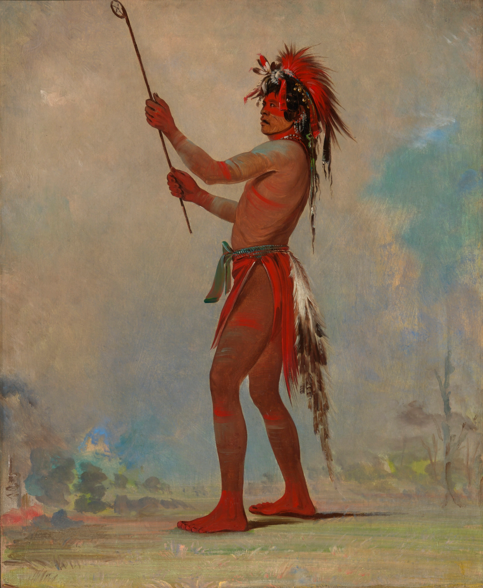 We-chúsh-ta-dóo-ta, Homme rouge, un joueur de balle distingué