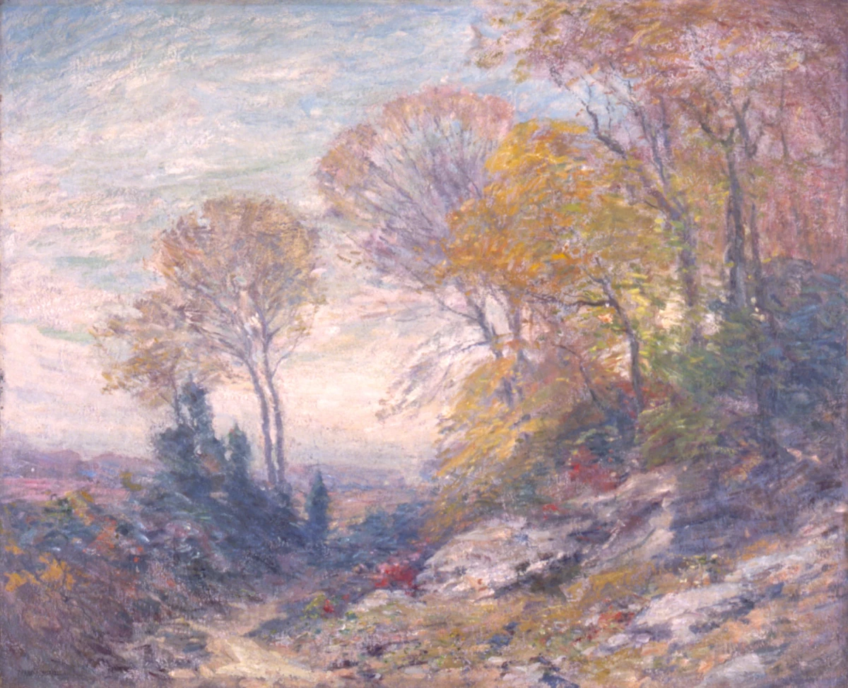 Matin d'octobre — Bicknell, Frank A (1910) — Paintings, Smithsonian